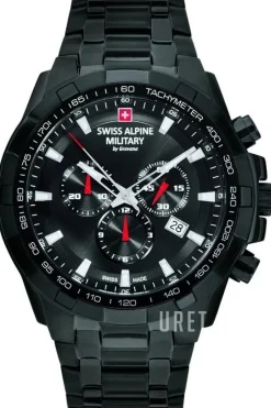 Alpine by Grovana Svart/Stål Ø47 mm