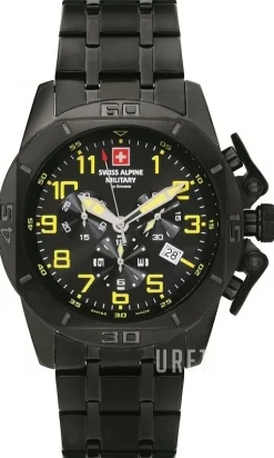 Alpine by Grovana Svart/Stål Ø45 mm