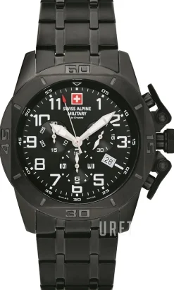 Alpine by Grovana Svart/Stål Ø45 mm