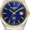 Amalfi Gents Blå/Stål Ø42 mm