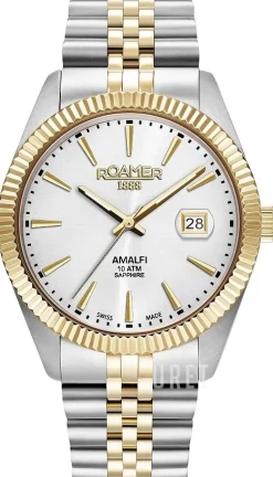 Amalfi Gents Silverfärgad/Stål Ø42 mm