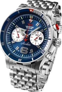 Anchar Blå/Stål Ø48.7 mm