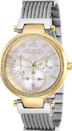 Angel Vit/Gulguldtonat stål Ø36 mm