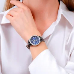 Animalier Diva Blå/Läder Ø32 mm