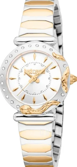 Animalier Stella Snake Silverfärgad/Gulguldtonat stål Ø28 mm