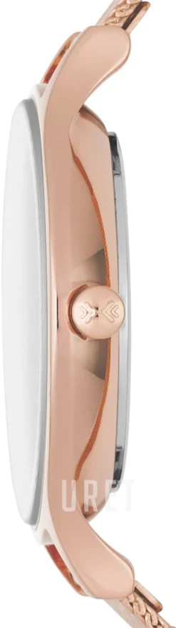 Anita Silverfärgad/Roséguldstonat stål Ø30 mm