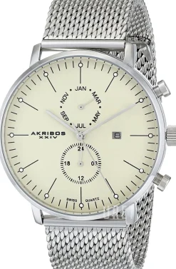 Antikvit/Stål Ø44 mm