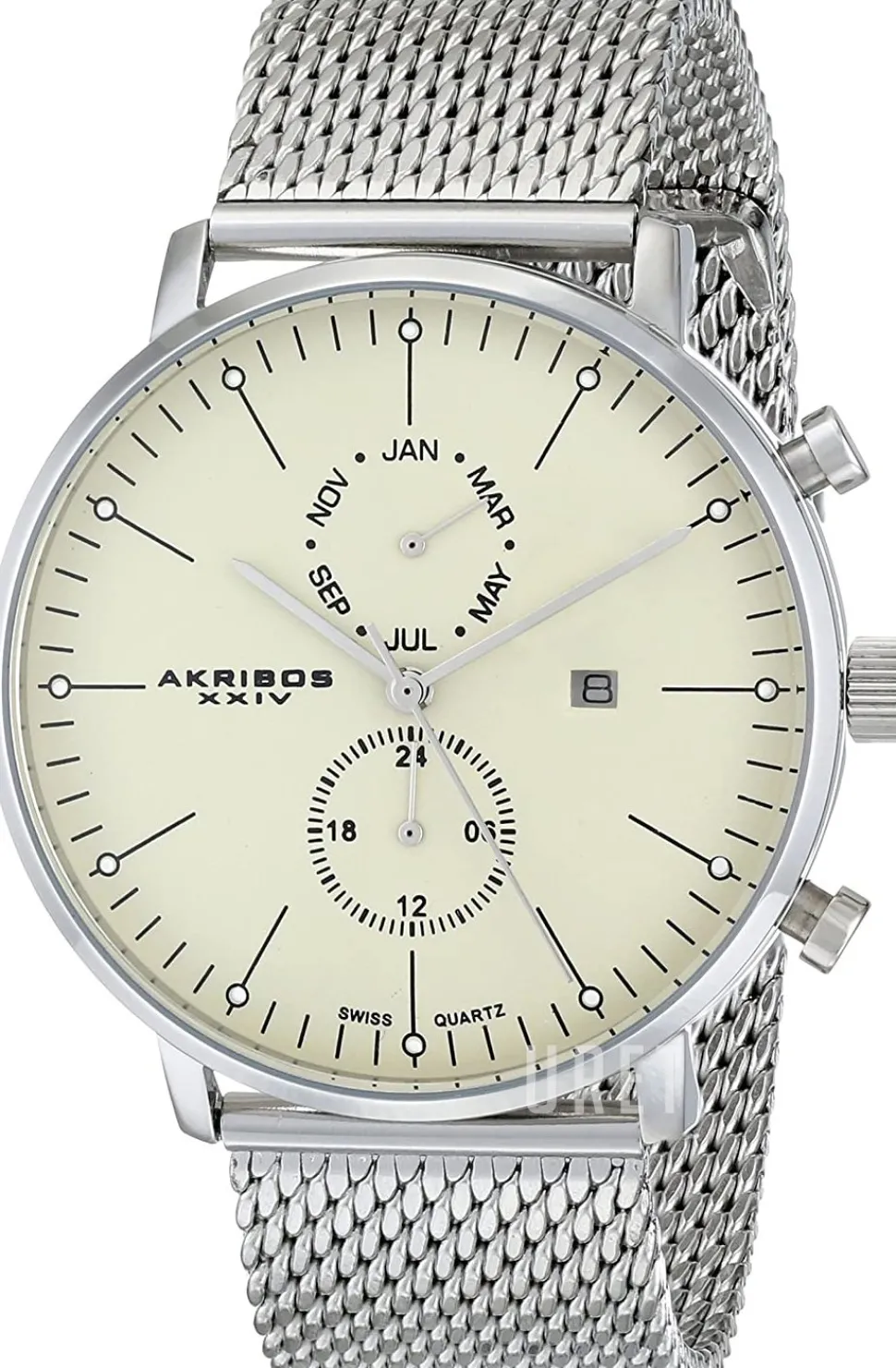 Antikvit/Stål Ø44 mm