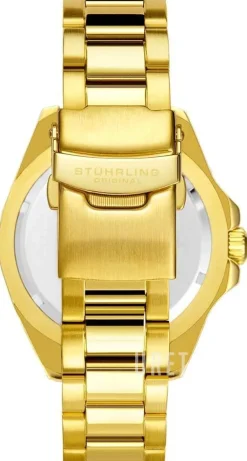 Aquadiver Blå/Gulguldtonat stål Ø42 mm