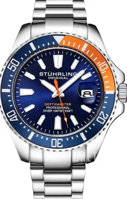 Aquadiver Blå/Stål Ø42 mm