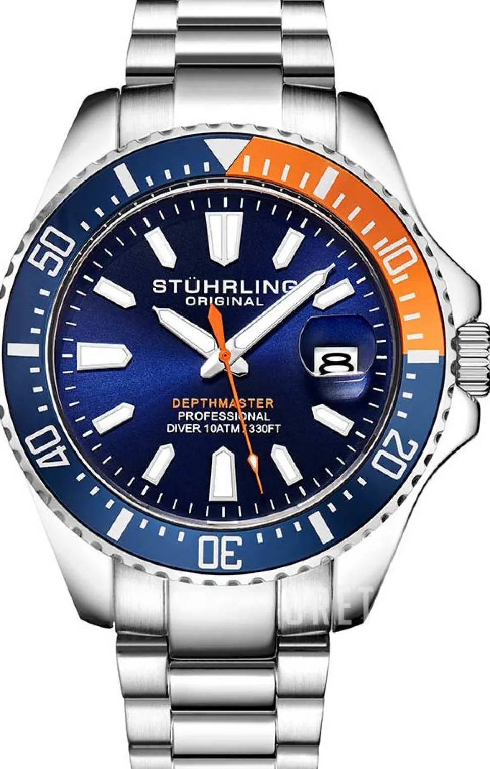 Aquadiver Blå/Stål Ø42 mm