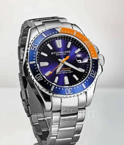 Aquadiver Blå/Stål Ø42 mm