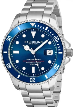 Aquadiver Blå/Stål Ø42 mm