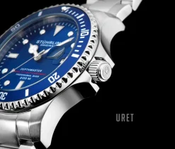 Aquadiver Blå/Stål Ø42 mm