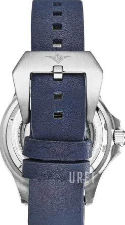 Aquadiver Depthmaster Blå/Läder Ø42 mm