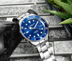 Aquadiver Regatta Blå/Stål Ø42 mm