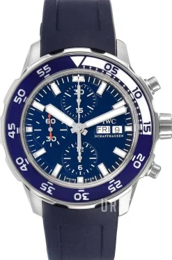 Aquatimer Blå/Gummi Ø44 mm