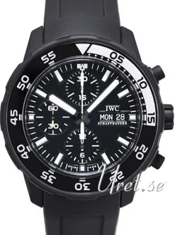 Aquatimer Galapagos Svart/Gummi Ø44 mm