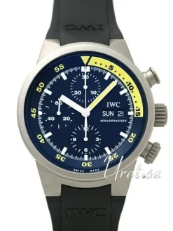 Aquatimer Svart/Gummi Ø42 mm