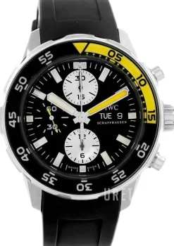 Aquatimer Svart/Gummi Ø44 mm