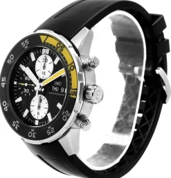 Aquatimer Svart/Gummi Ø44 mm