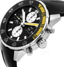 Aquatimer Svart/Gummi Ø44 mm