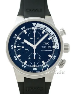 Aquatimer Svart/Gummi Ø42 mm