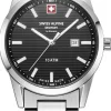 Argos Svart/Stål Ø34 mm