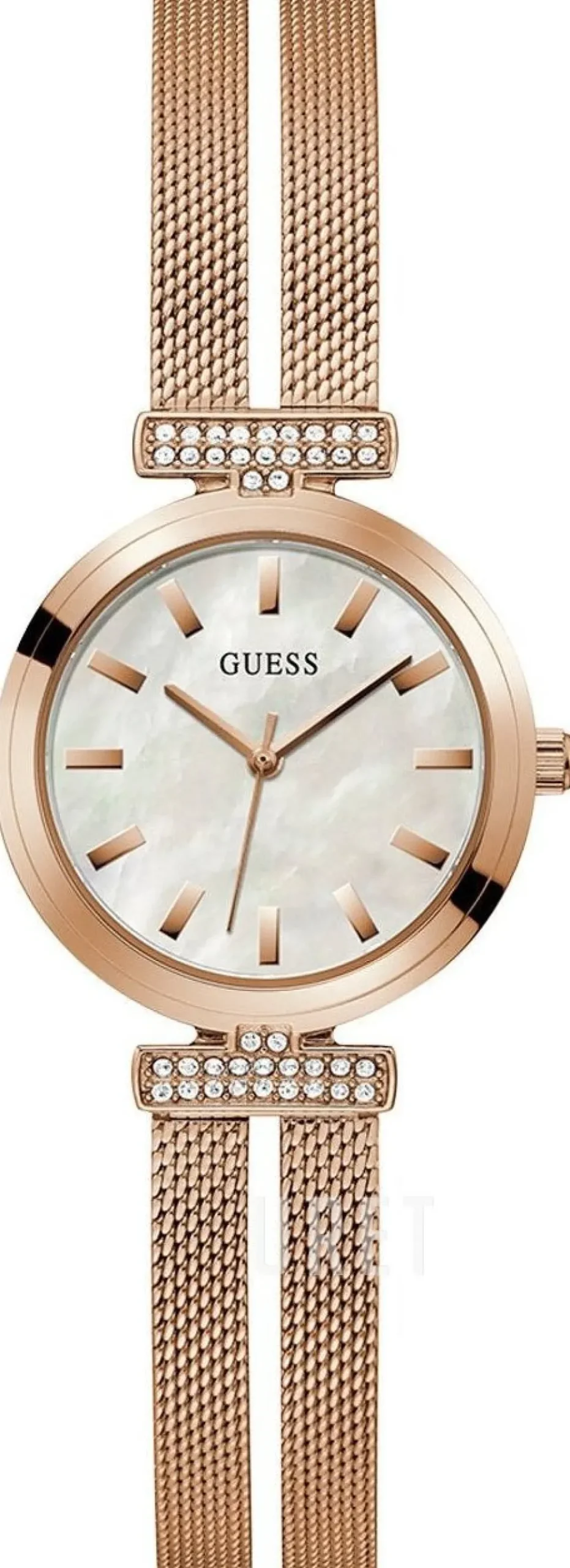 Array Vit/Roséguldstonat stål Ø28 mm