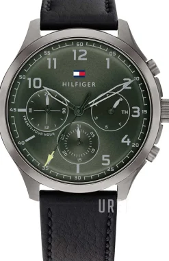 Asher Grön/Läder Ø44 mm