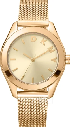 Astoria Logo Guldtonad/Guldtonat stål Ø34 mm