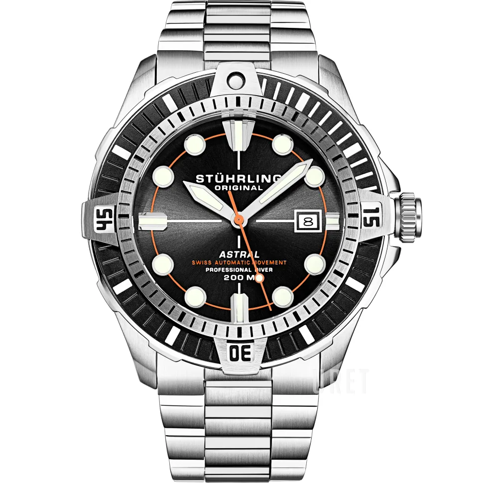 Astral Svart/Stål Ø45 mm