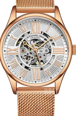 Atrium Silverfärgad/Roséguldstonat stål Ø42 mm