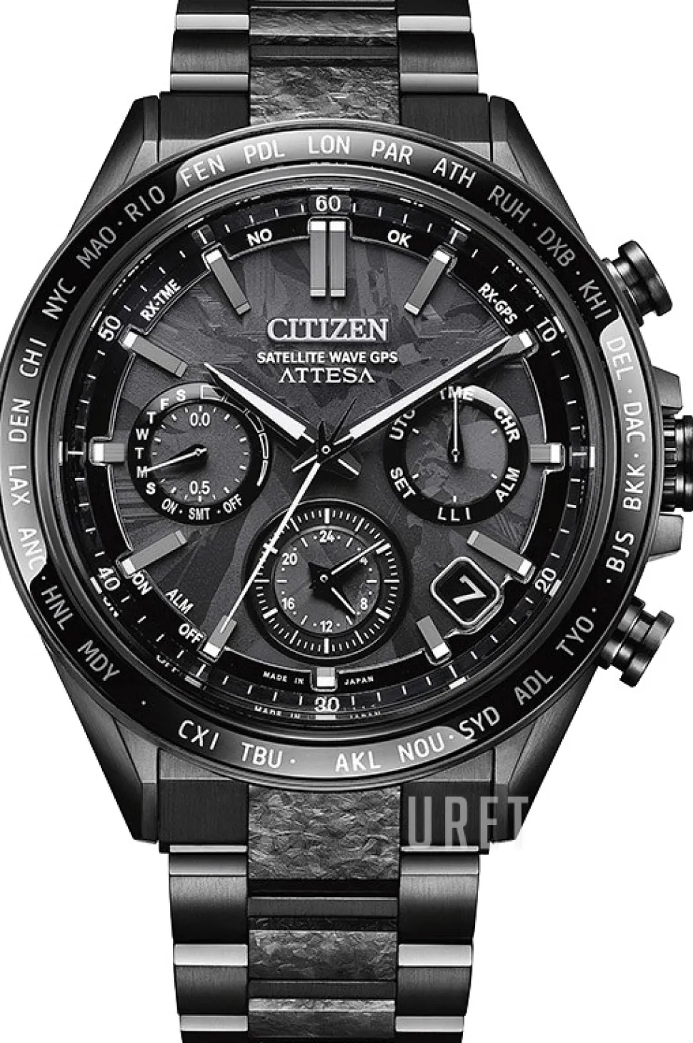 Attesa Grå/Titan Ø44 mm