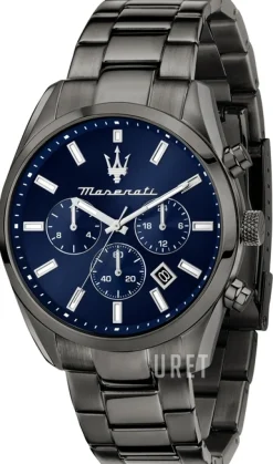 Attrazione Blå/Stål Ø43 mm