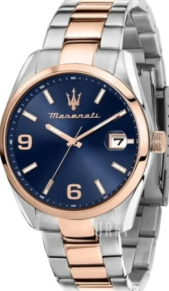 Attrazione Blå/Stål Ø43 mm