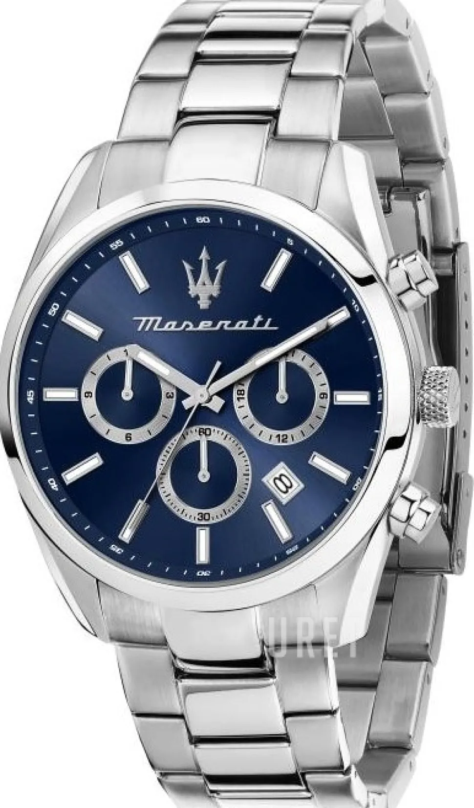 Attrazione Blå/Stål Ø43 mm