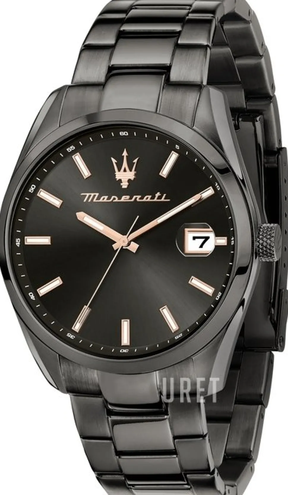 Attrazione Svart/Stål Ø43 mm