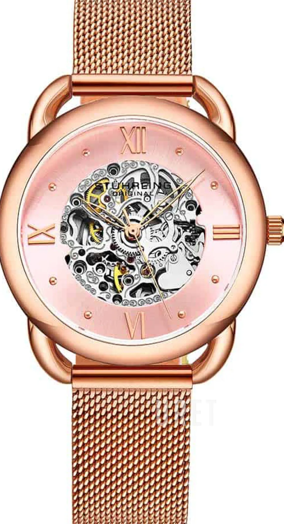 Automatic Roséguldstonad/Roséguldstonat stål Ø36 mm