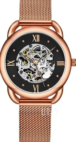 Automatic Svart/Roséguldstonat stål Ø36 mm