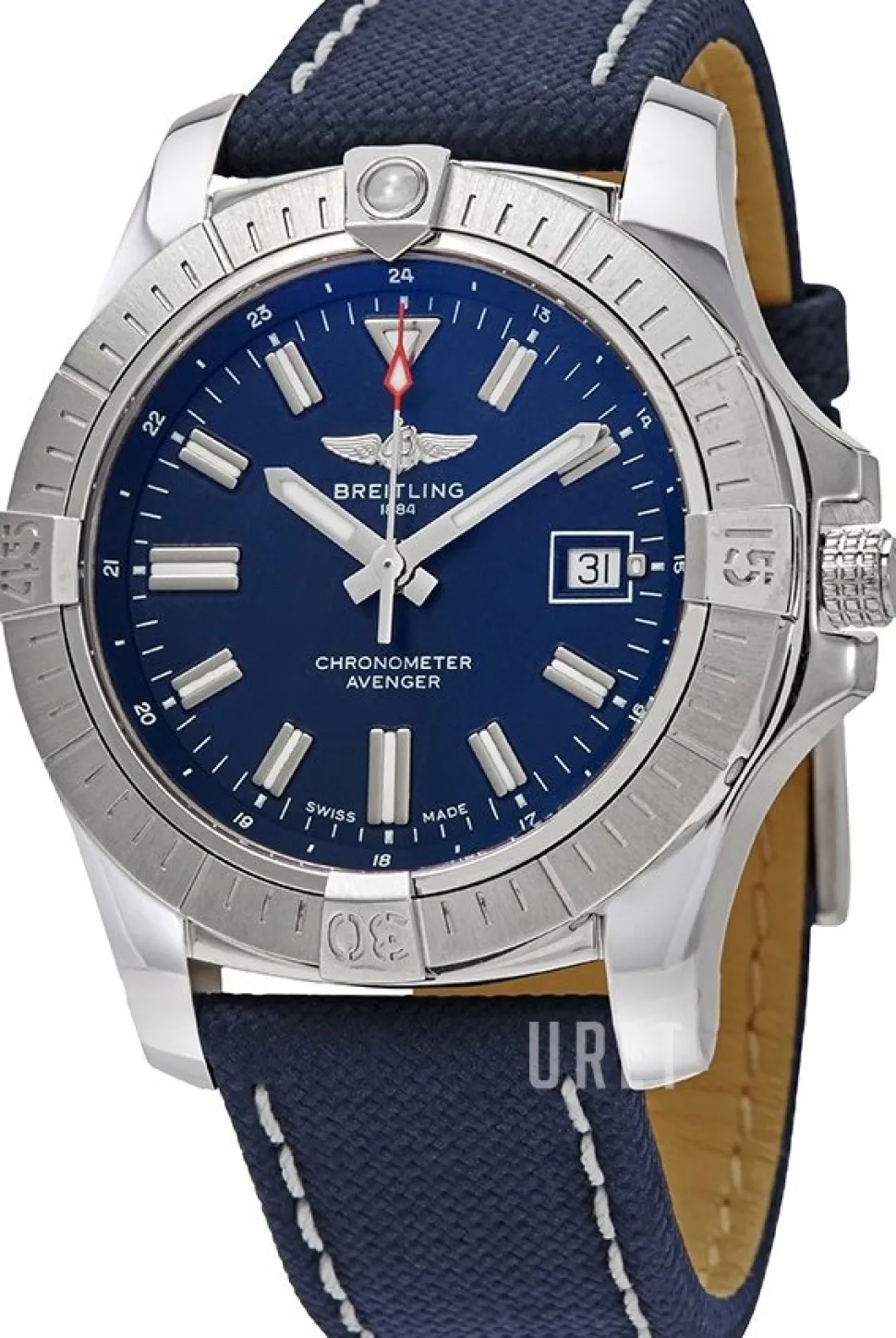 Avenger Automatic 43 Blå/Läder Ø43 mm