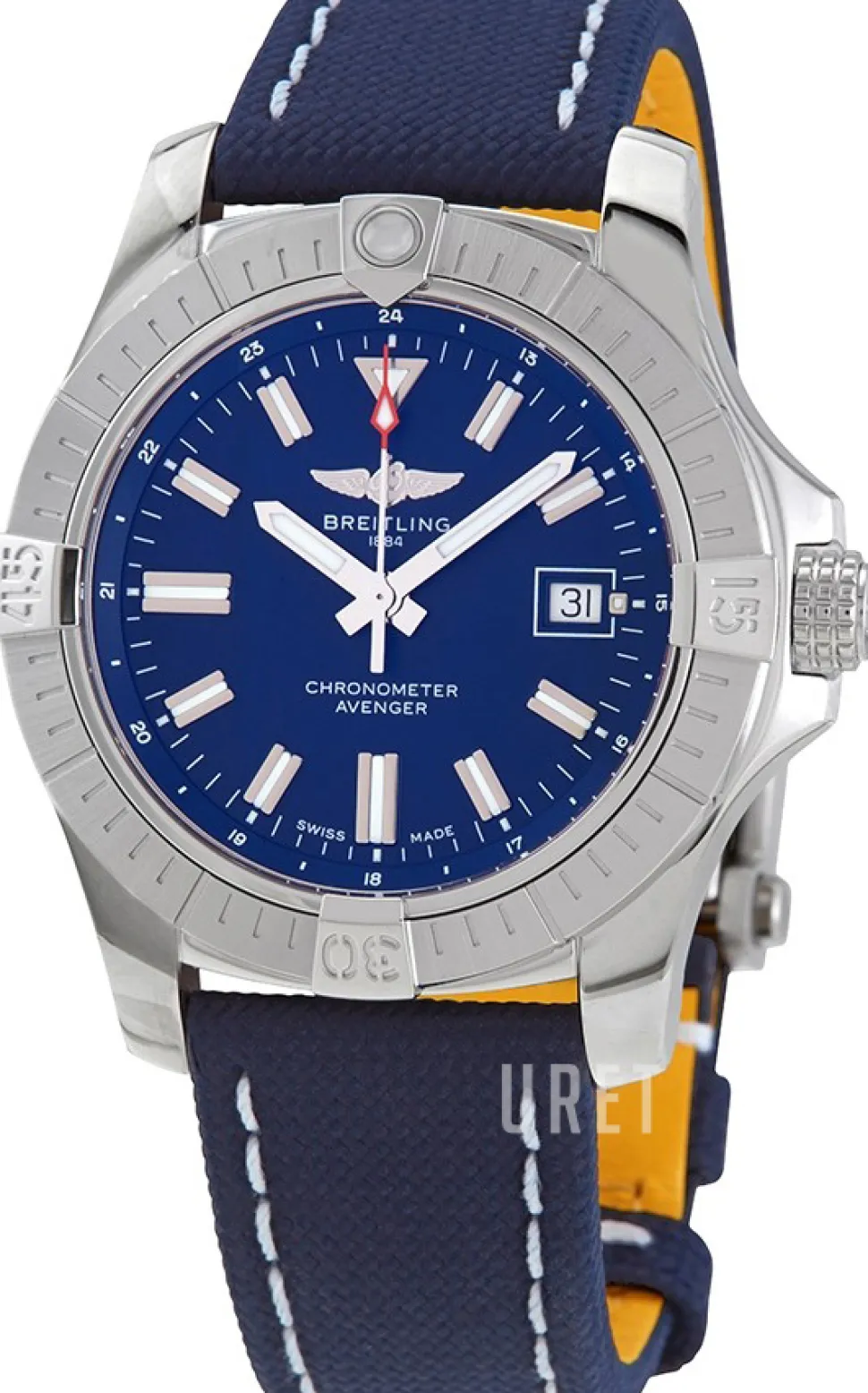 Avenger Automatic 43 Blå/Läder Ø43 mm