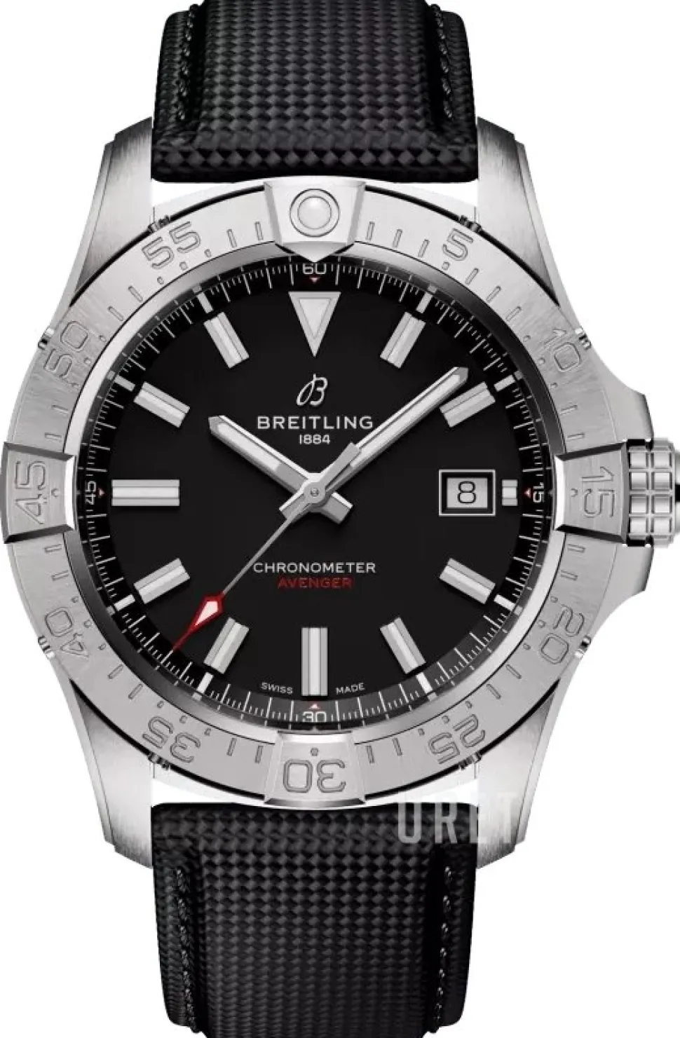 Avenger Automatic 42 Svart/Läder Ø42 mm