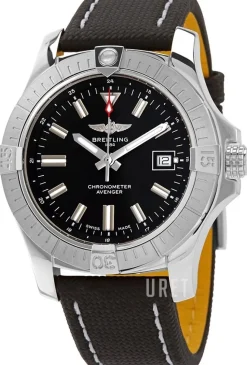 Avenger Automatic 43 Svart/Läder Ø43 mm