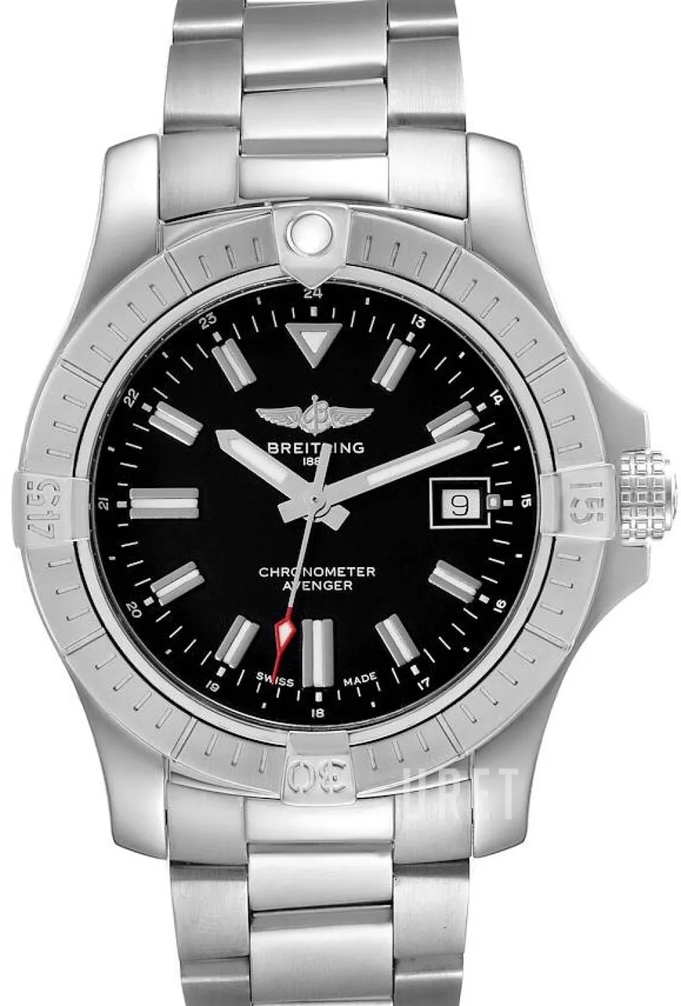 Avenger Automatic 43 Svart/Stål Ø43 mm