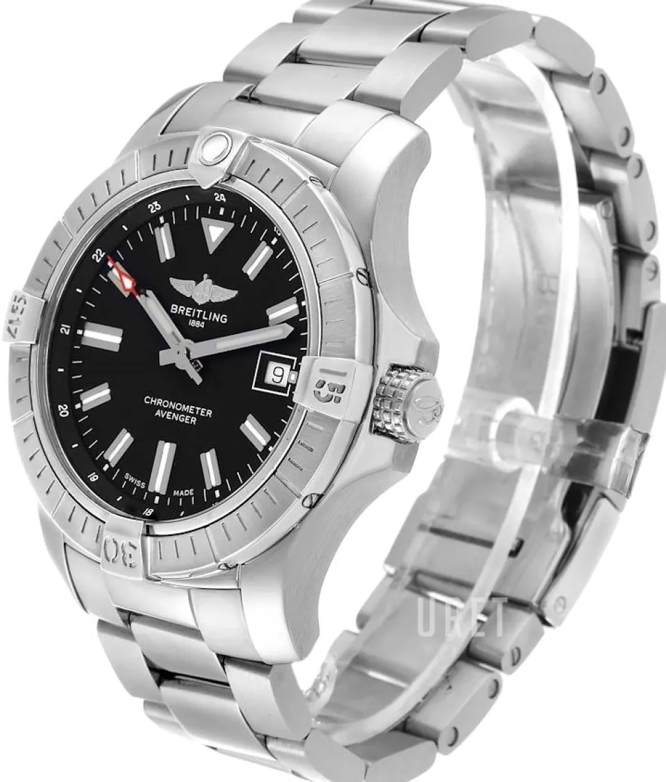 Avenger Automatic 43 Svart/Stål Ø43 mm
