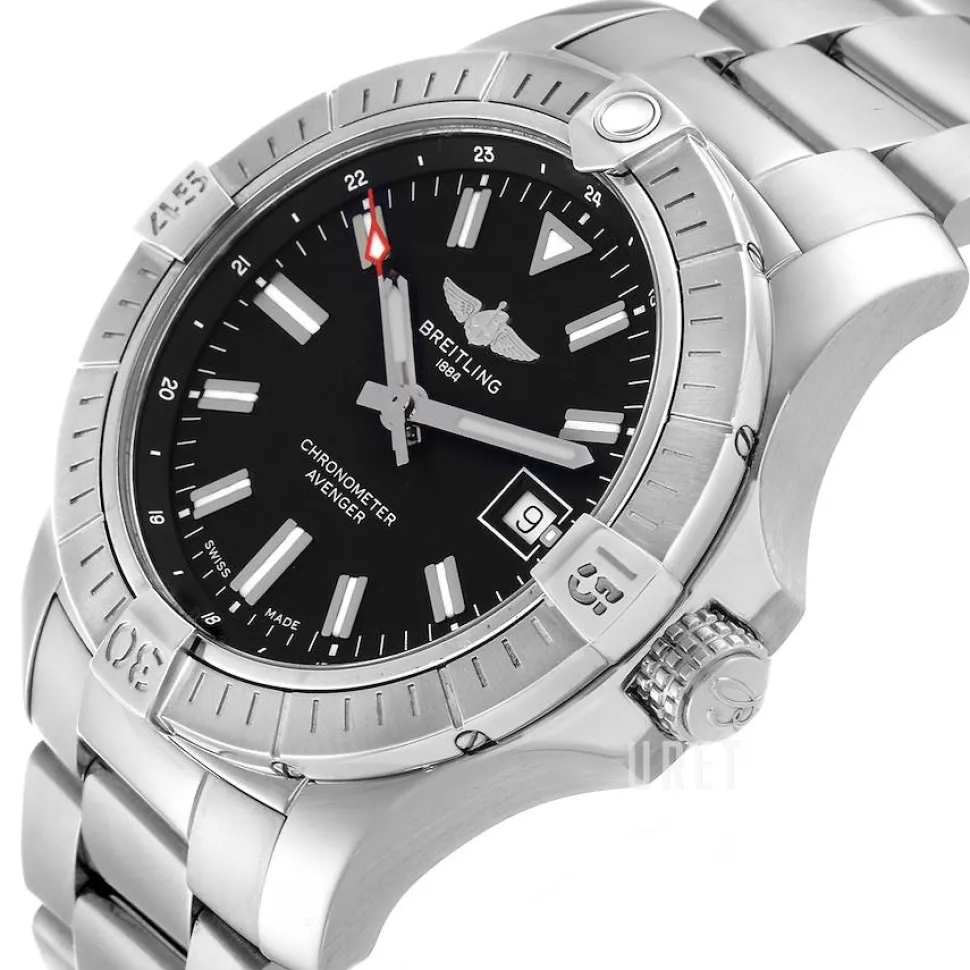 Avenger Automatic 43 Svart/Stål Ø43 mm
