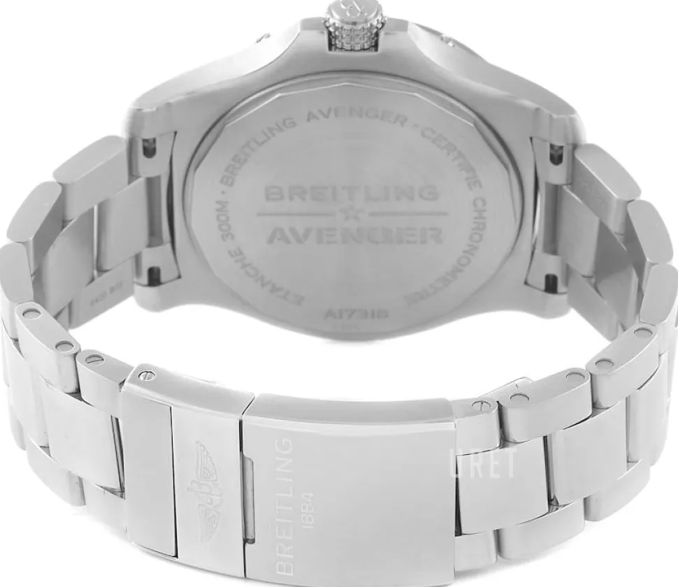 Avenger Automatic 43 Svart/Stål Ø43 mm