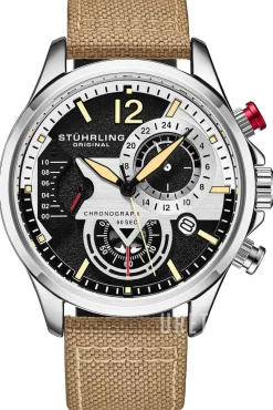 Aviator Cordura Svart/Textil Ø45 mm