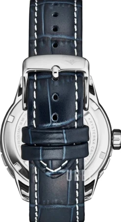 Aviator Global Voyager Blå/Läder Ø42 mm